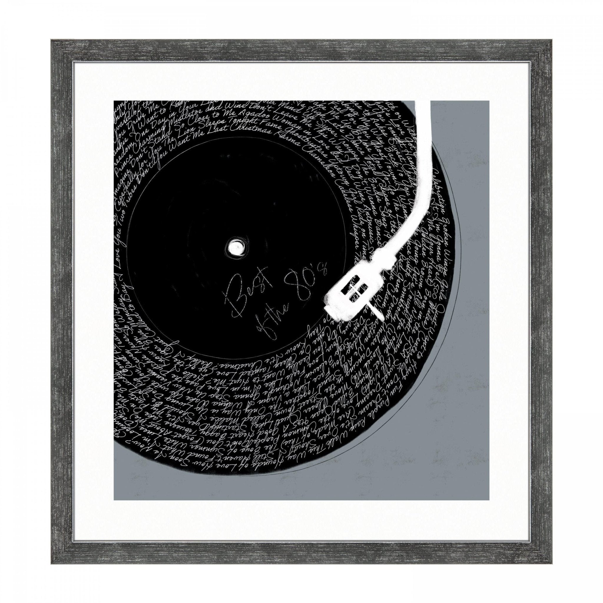 The Best of the 80s Record Artwork