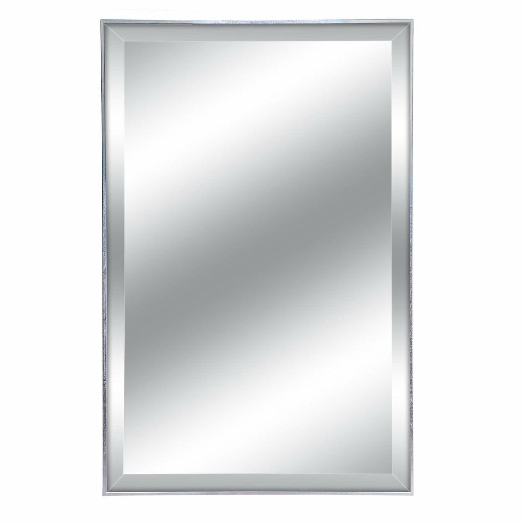 Thin Silver Frame Mirror 60" x 15",16" x 12",40" x 30",20" x 16",46" x 12",30" x 20",46" x 15",36" x 24",26" x 17",45" x 24"