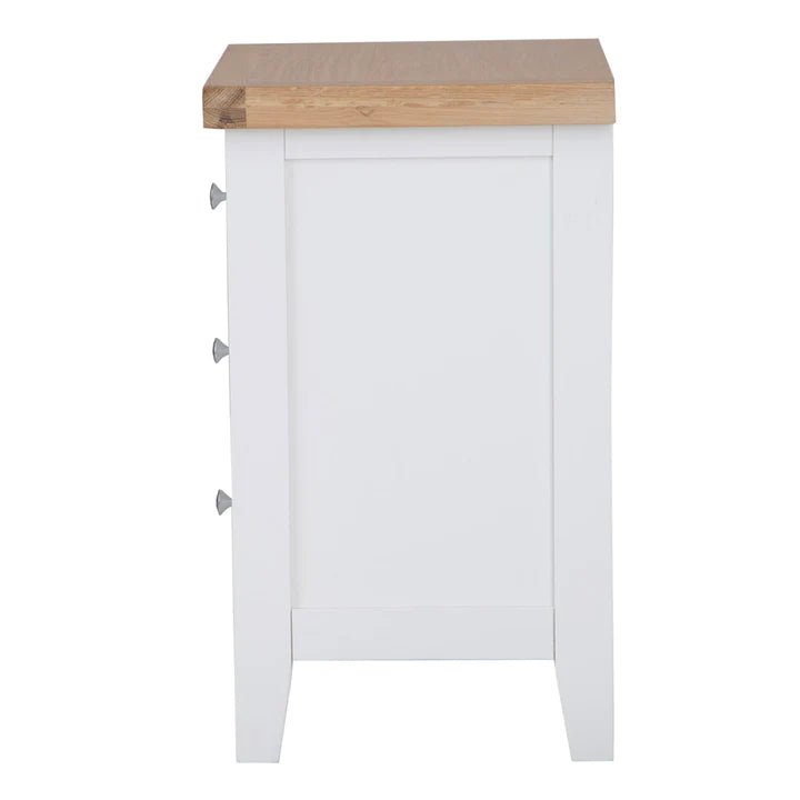 Thornham Bedside Cabinet, White