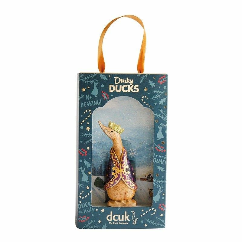 Three Kings Dinky Duck, Assorted Colours Purple,Blue,Green