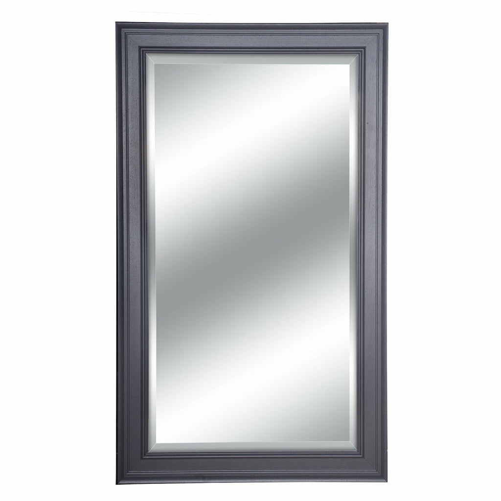 Traditional Moulded Mirror, Grey - Angela Reed -