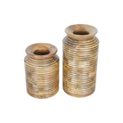 Turned Wooden Planters Large,Small