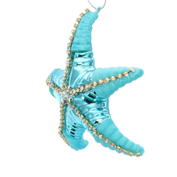 Turquoise Starfish - Angela Reed - Christmas Decorations