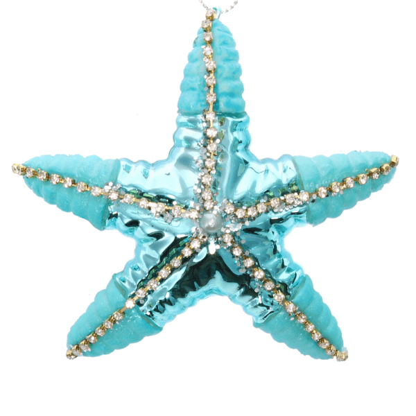 Turquoise Starfish - Angela Reed - Christmas Decorations