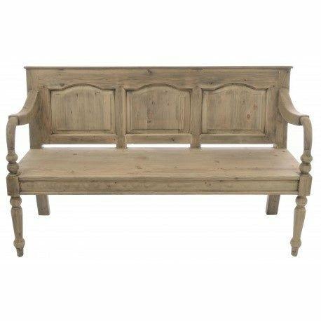 Vintage Style Hall Bench