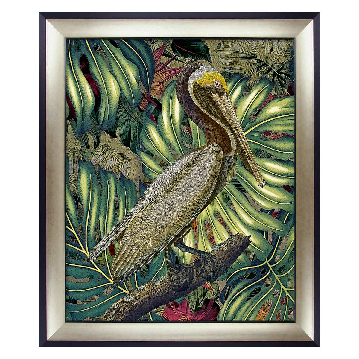 Vintage Water Bird, Pelican