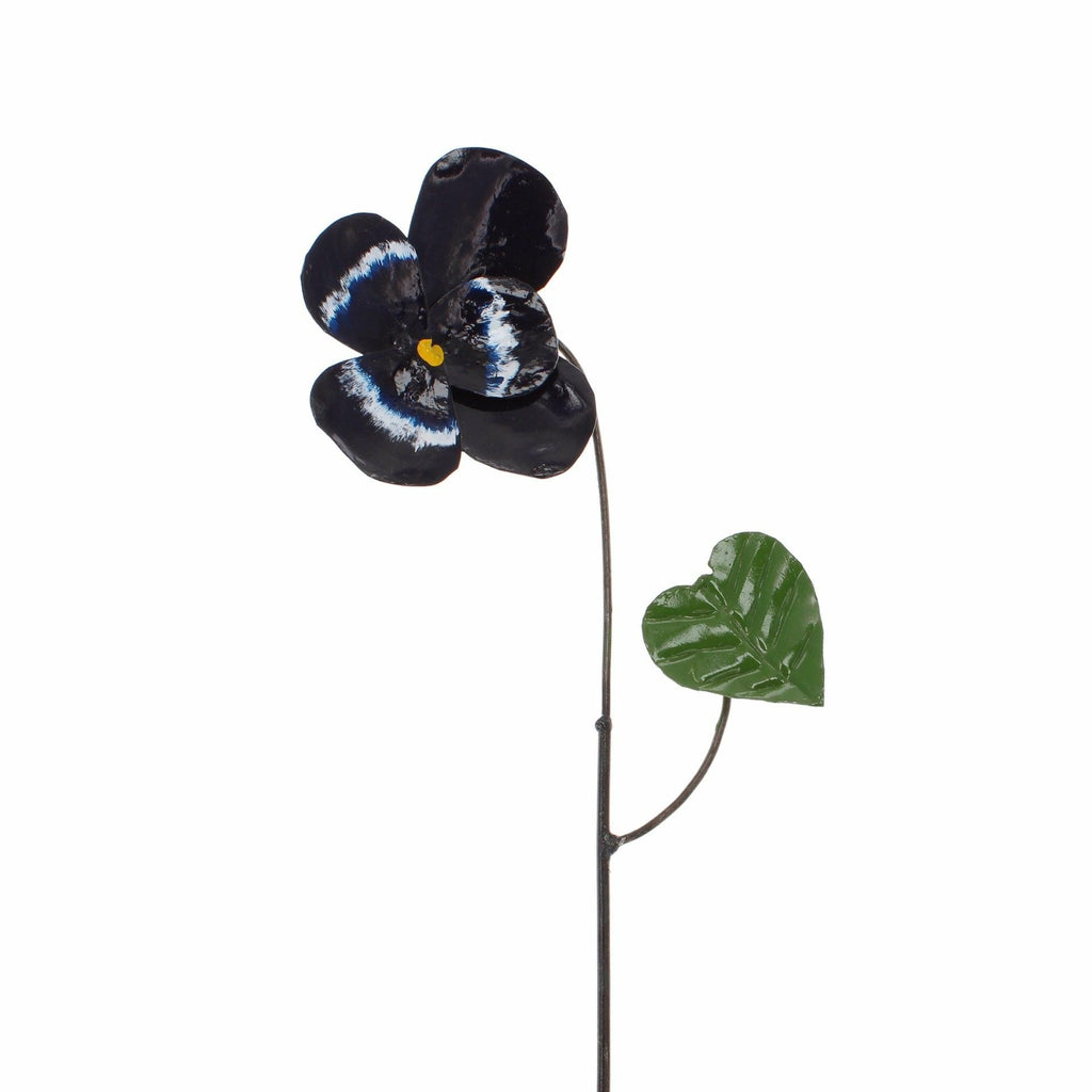 Viola Recycled Metal Flower