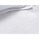 Waffle Duvet Set, White Double (4'6) Bed,Single (3') Bed,Kingsize (5') Bed