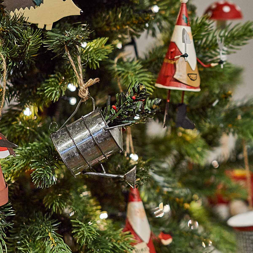 Watering Can Christmas Tree Decoration - Angela Reed - Christmas Decorations