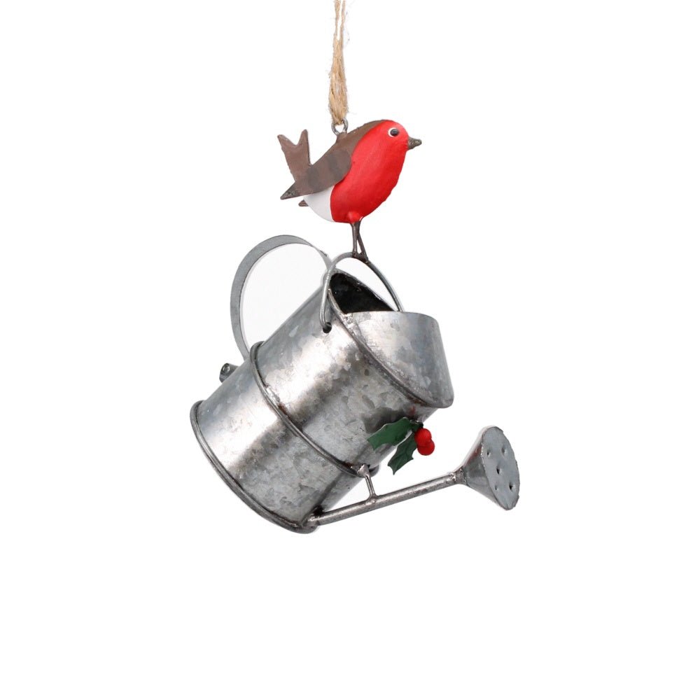 Watering Can Christmas Tree Decoration - Angela Reed - Christmas Decorations