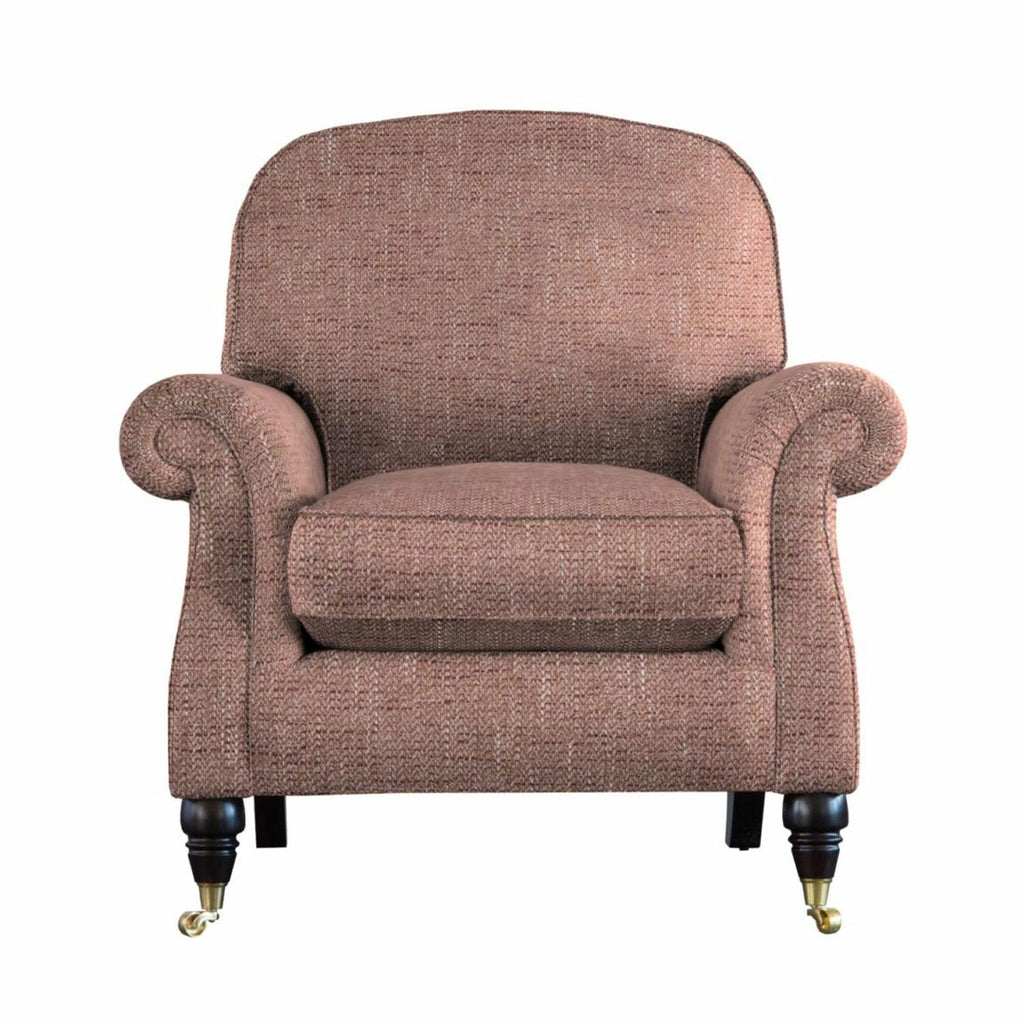 Westbury Armchair by Parker Knoll Hatton Taupe,Freya slate,Plush Navy,Flora Oyster,Harris Caramel Check,Harris Caramel,Athena Natural,Thalia Sky,Latitude Duck Egg,Caledonian Pebble,Maroc Sage,Dash Blue,Gala Stripe,Gala Plain Dove Grey,Nouveaux Caramel,Baslow Medallion,Baslow plain Gold,Majorelle Sky,Hatton Pewter