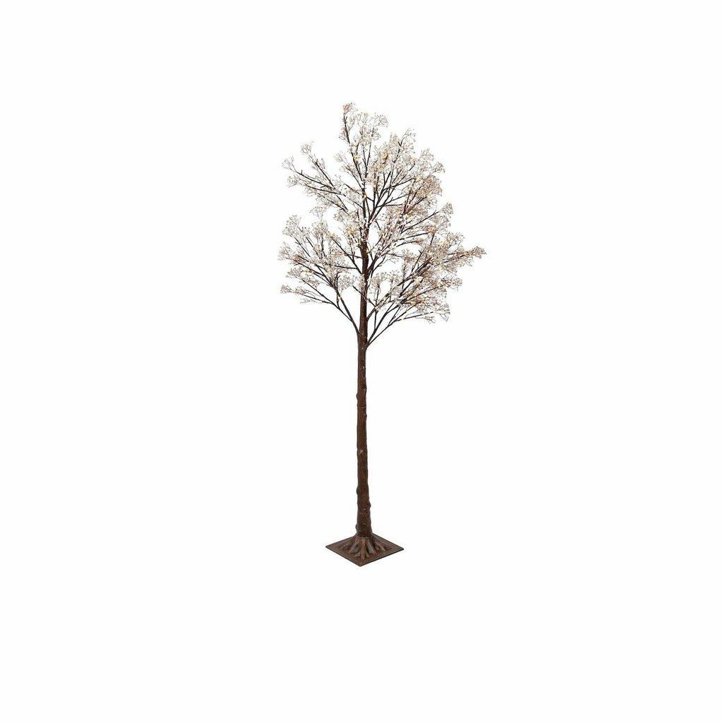 White Flower Outdoor LED Tree, 150cm