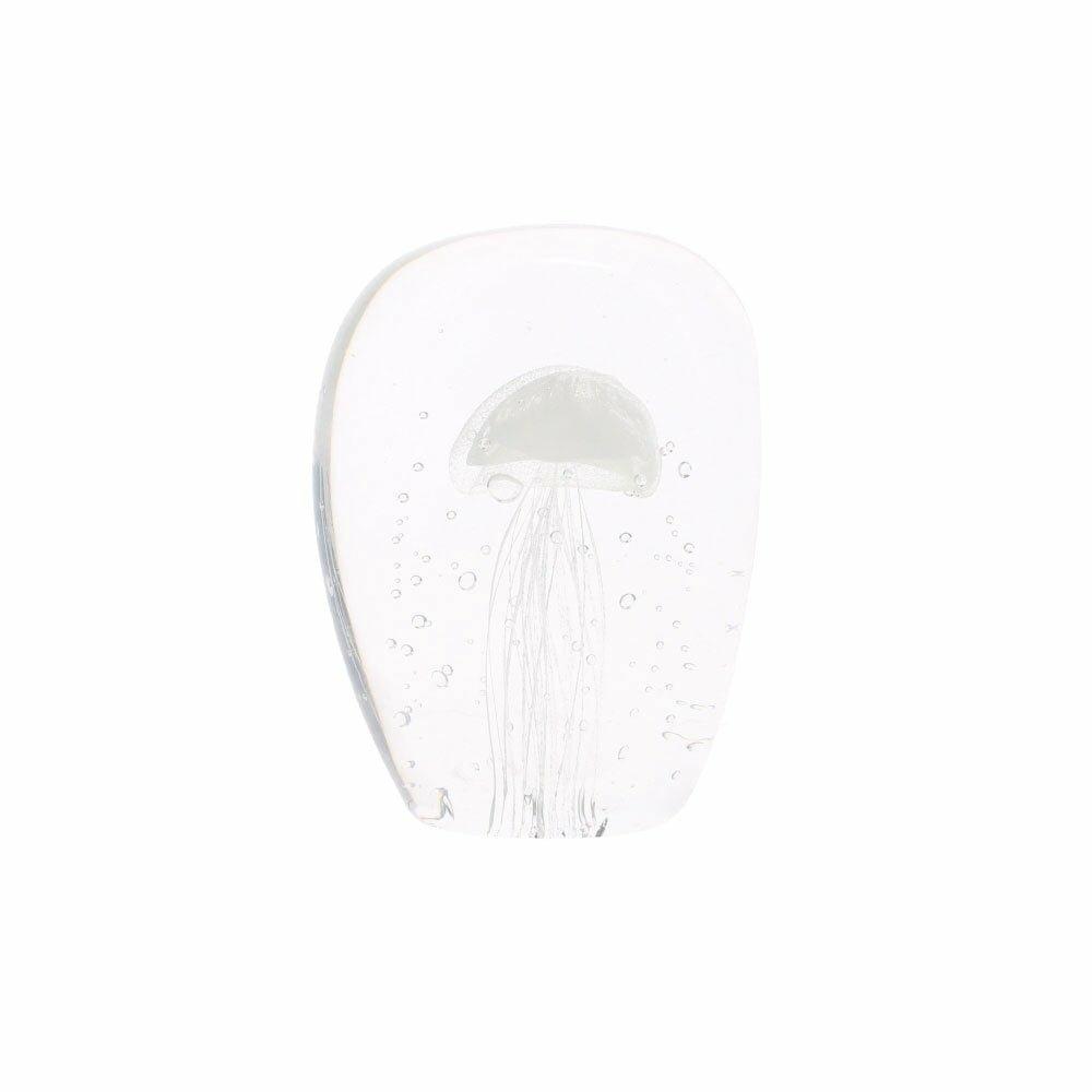 White Jellyfish Paperweight