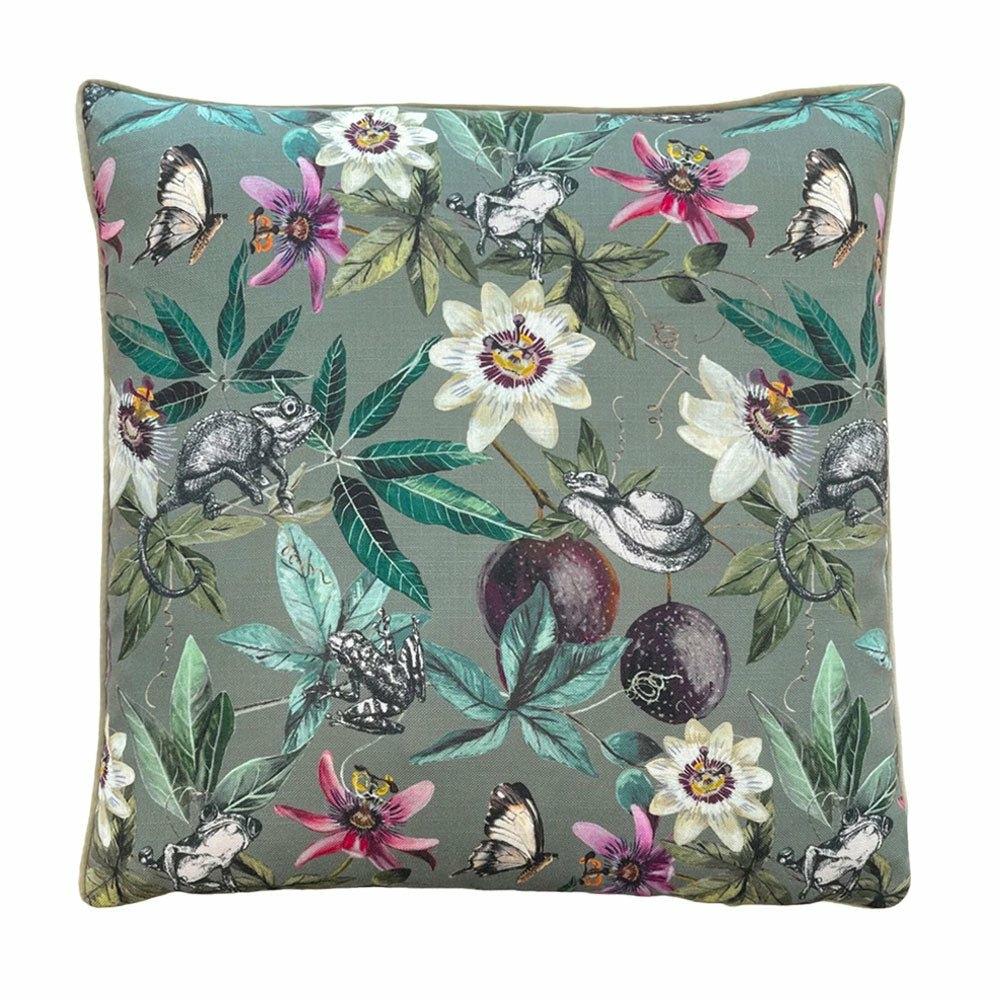 Wild Passion Creatures Cushion, Sage