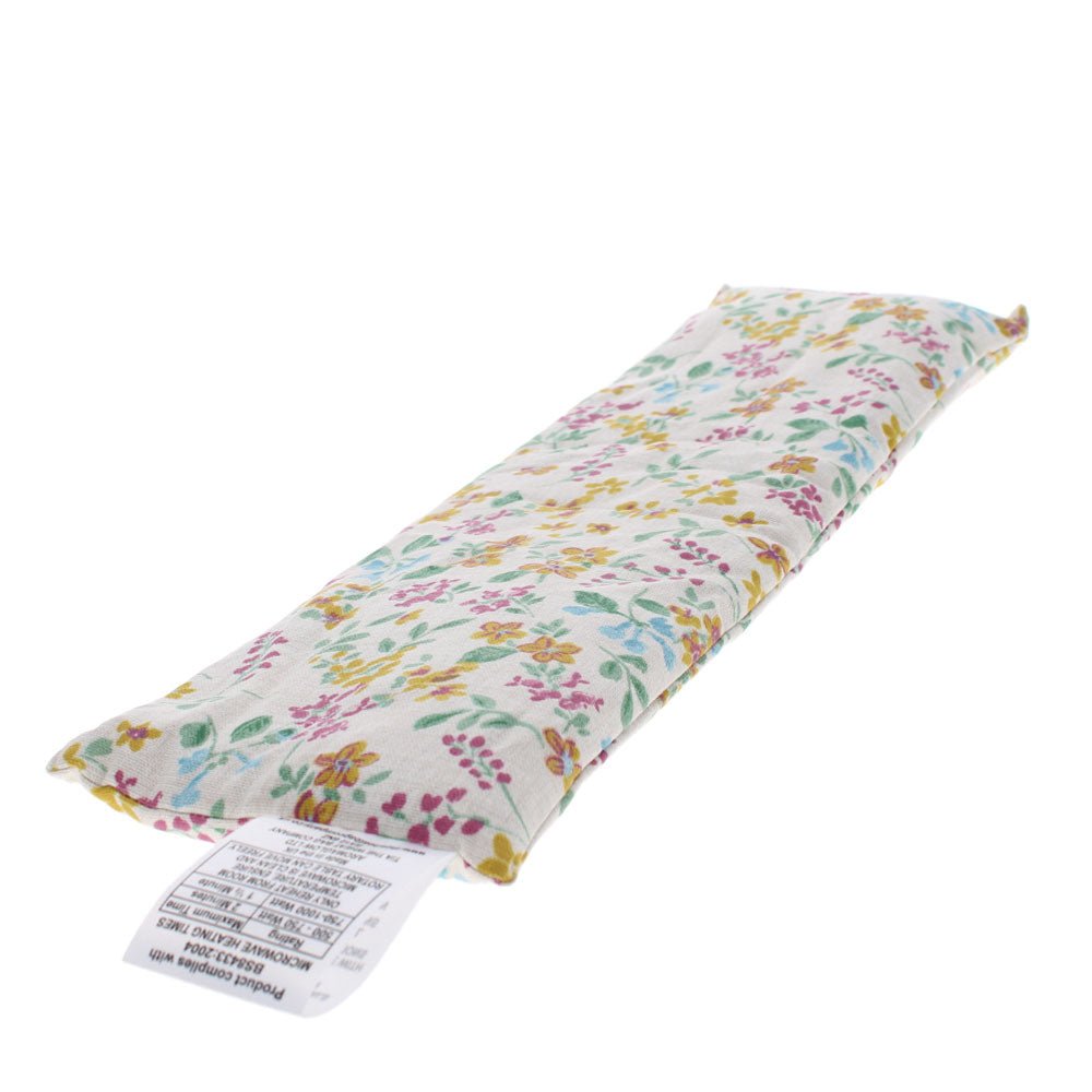 Wildflowers Yellow Cotton Wheat Bag, Lavender Scented - Angela Reed -