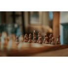 Wooden Chess Set, 16” x 16”