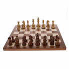 Wooden Chess Set, 16” x 16”