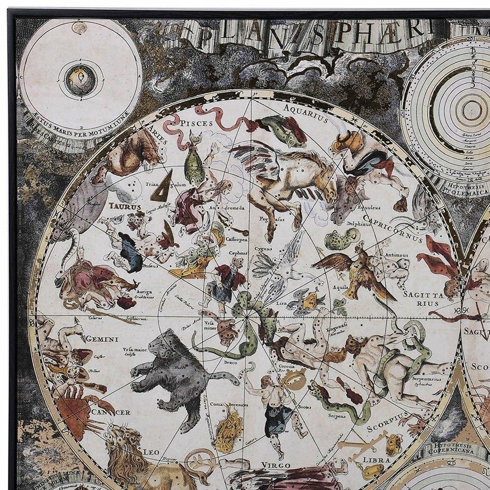 Zodiac Map Artwork